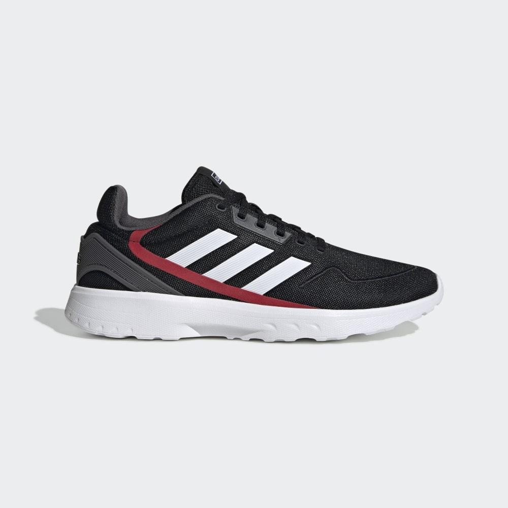 Adidas Men's Nebzed Running Shoes Black/White/Grey Ireland EG3704